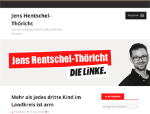 Tablet Screenshot of jens-thoericht.de